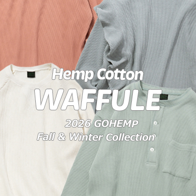 HEMP COTTON WAFFLE
