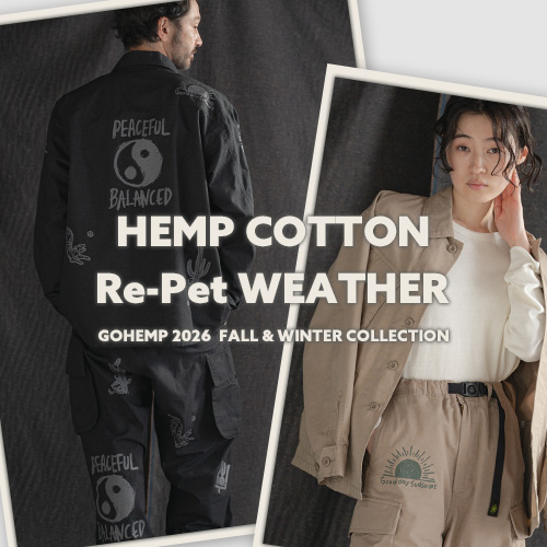 HEMP COTTON Re-Pet 