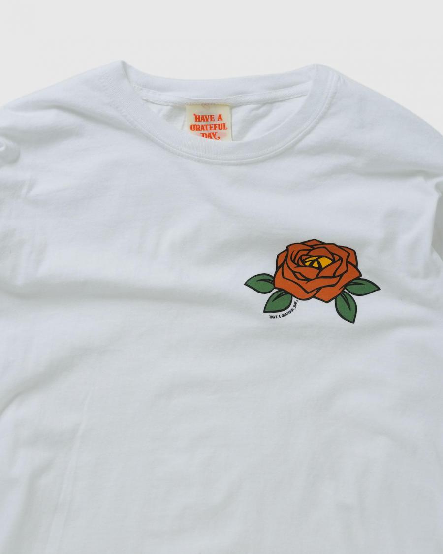 L/S T-SHIRT -PEACE ROSE