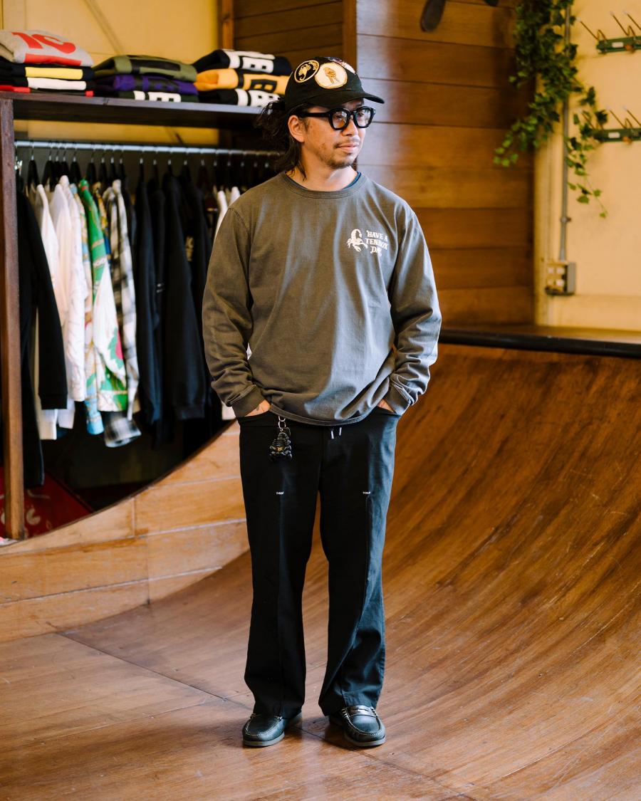 TENBOX X HaGD L/S T-SHIRT 