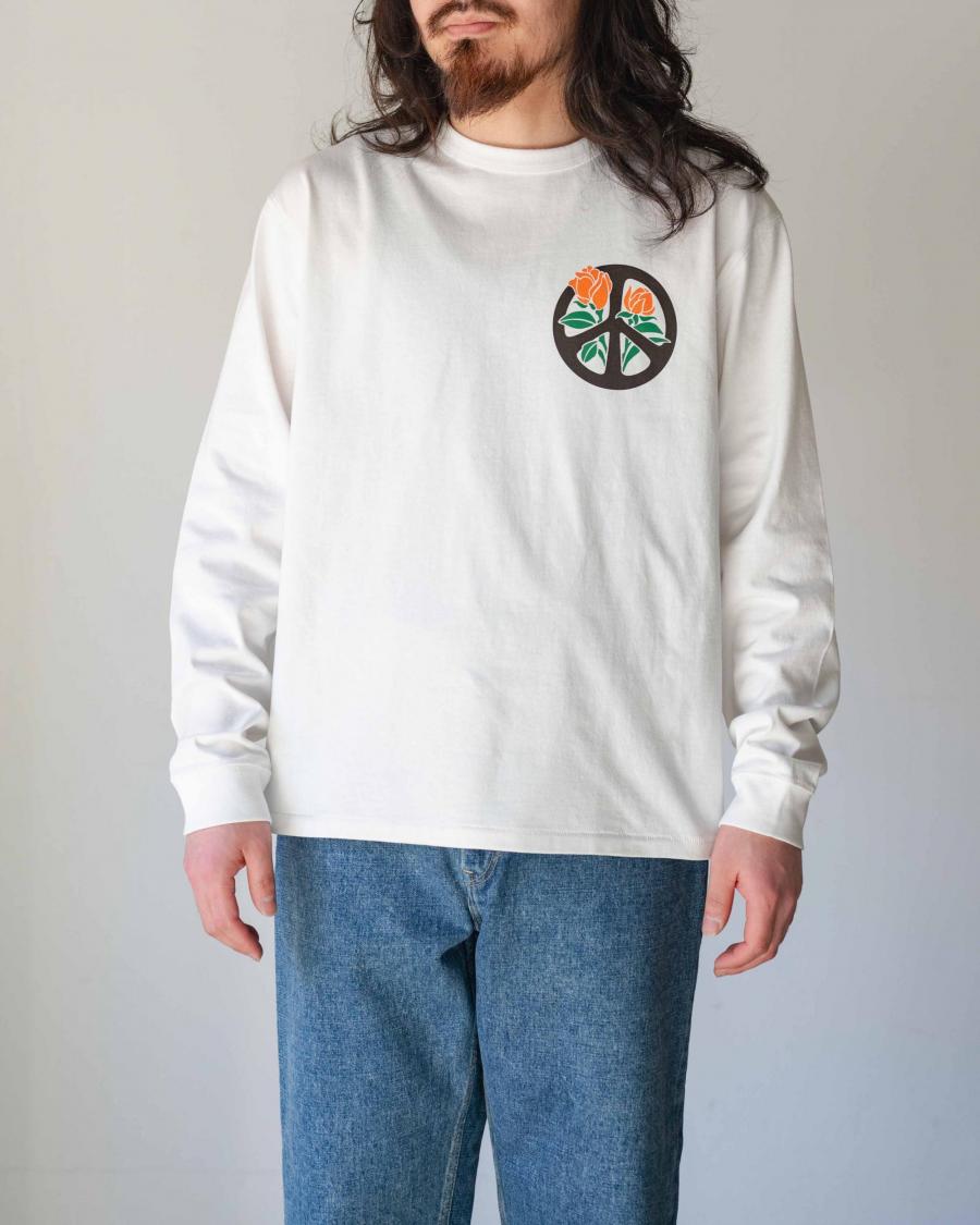 L/S T-SHIRT -BLOOMING PEACE