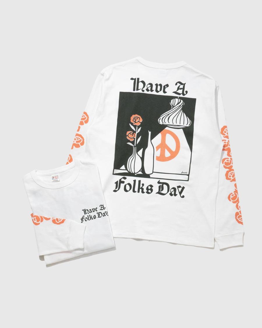 LONG SLEEVE T-SHIRT -FOLKS