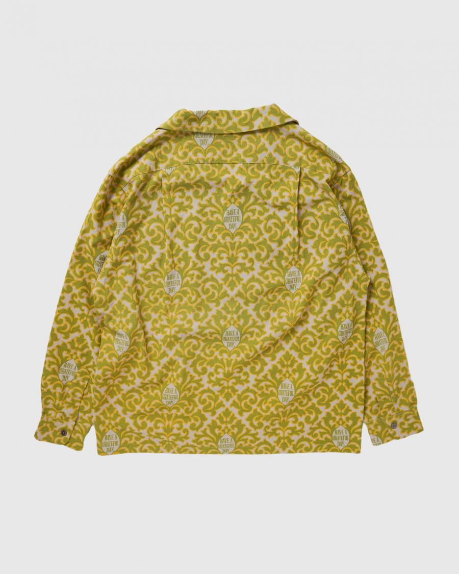 OPEN COLLAR L/S SHIRT