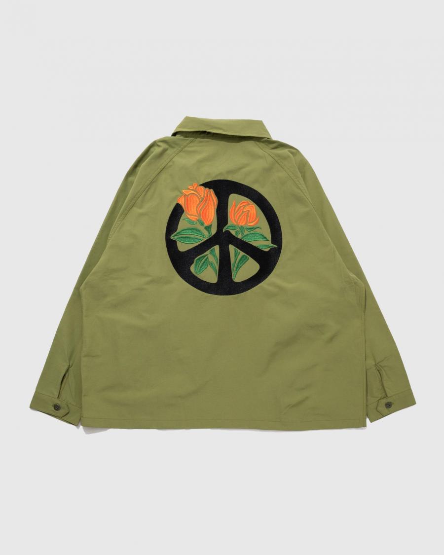 UTILITY SHIRT -BLOOMING PEACE