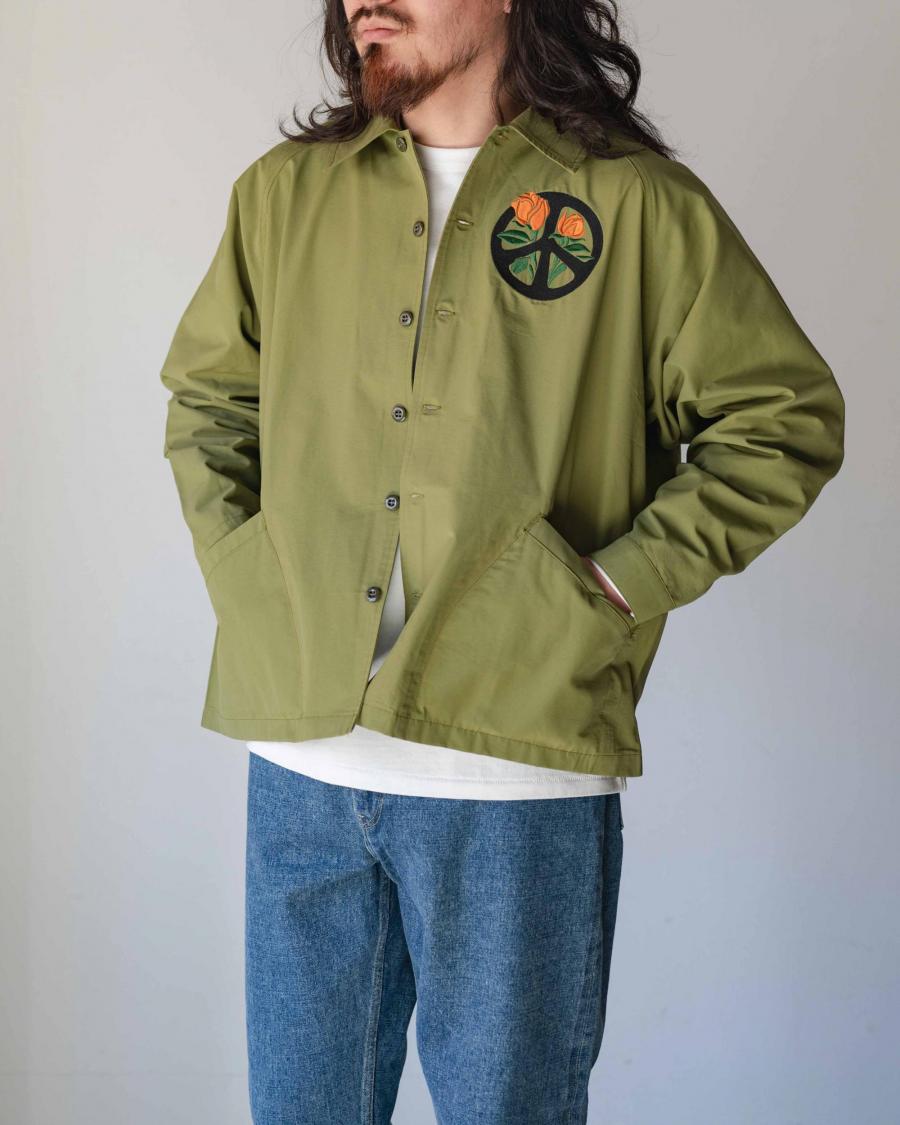 UTILITY SHIRT -BLOOMING PEACE