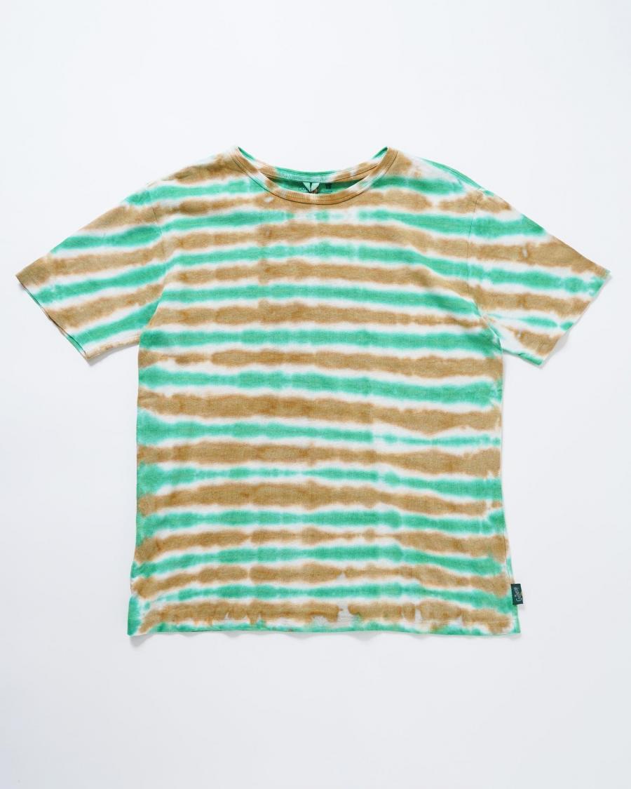 "Lazy River Road" S/SL TEE / GOHEMP × DEAD DYE