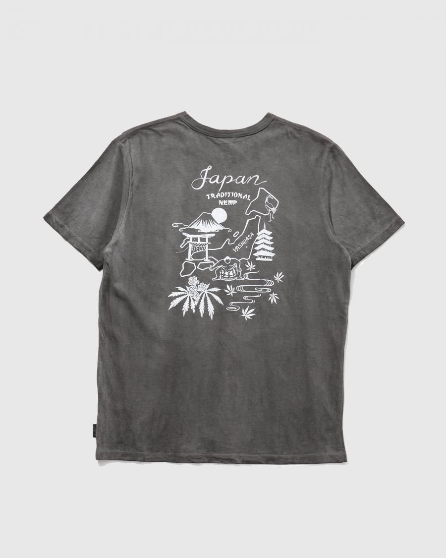 JAPAN TRADITIONAL HEMP BASIC S/SL TEE