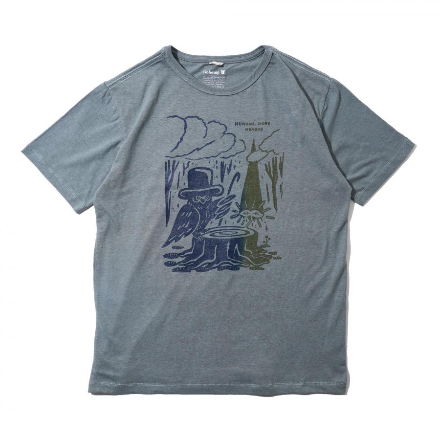 "Humans, more Humour."<br>by KOJI MAYUMI<br>SHORT SLEEVE TEE