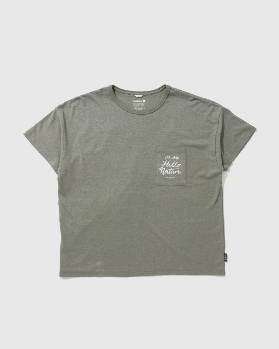 LEAF TONE  WIDE PK TEE