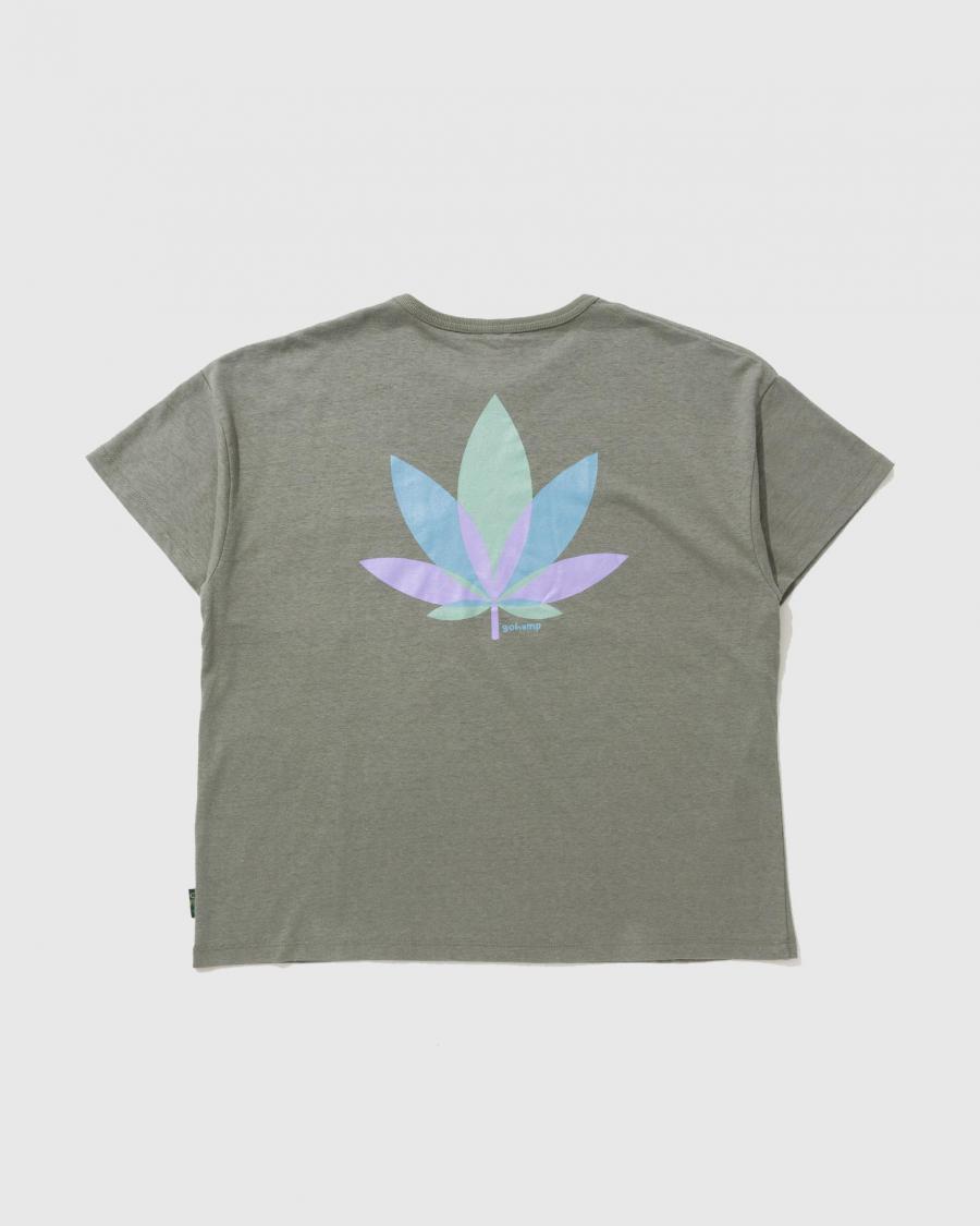LEAF TONE  WIDE PK TEE