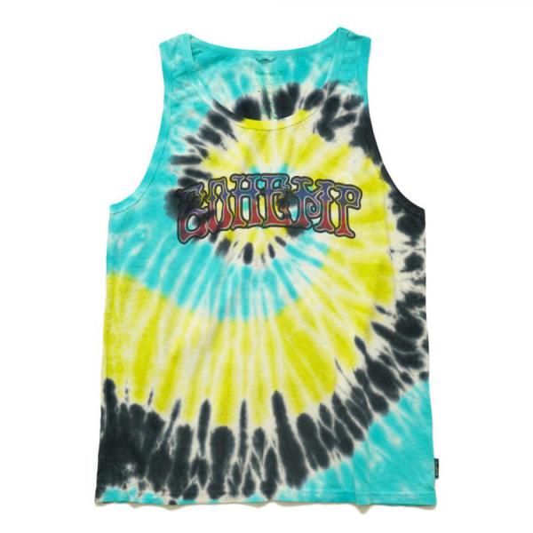 FINEDAY TANKTOP /GOHEMP TIE DYE PRINT