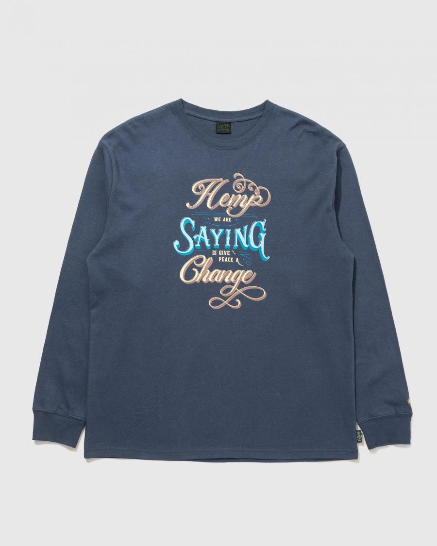 HEMP CHANGE L/SL TEE