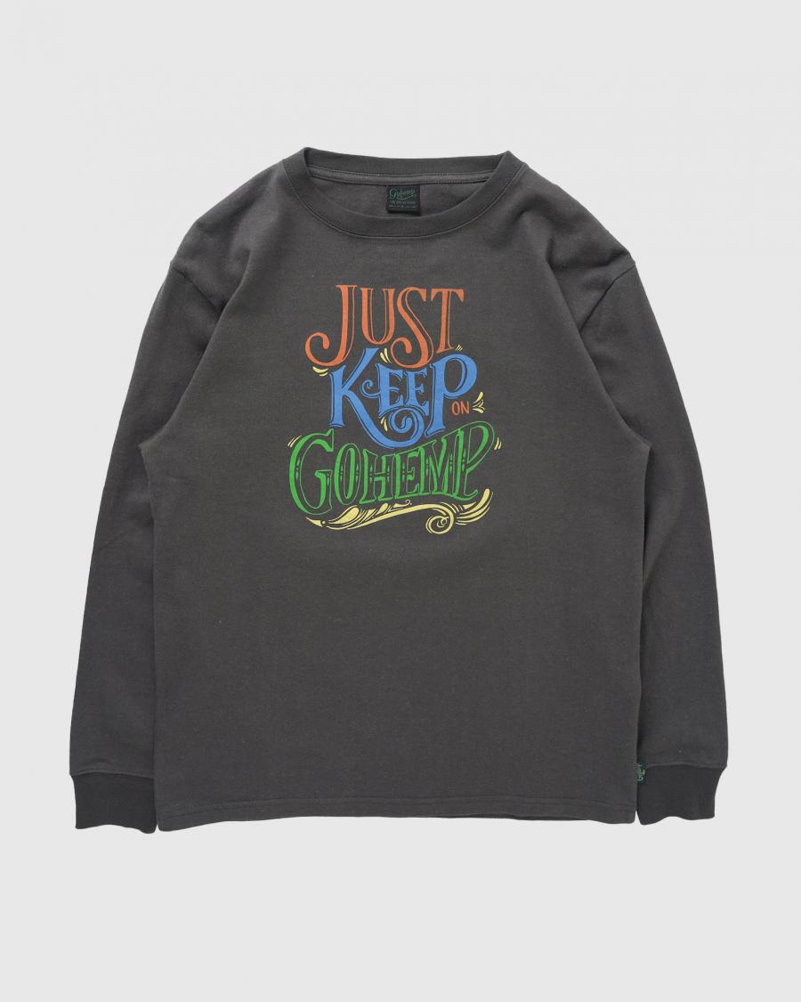 JUST KEEP ON GOHEMPL/SL TEE