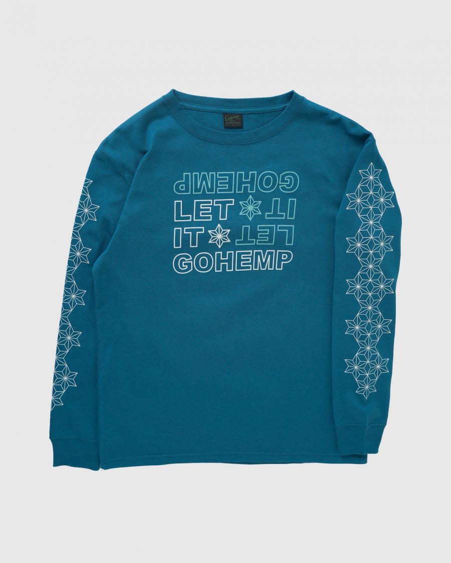 LET IT GOHEMP LONG SLEEVE TEE
