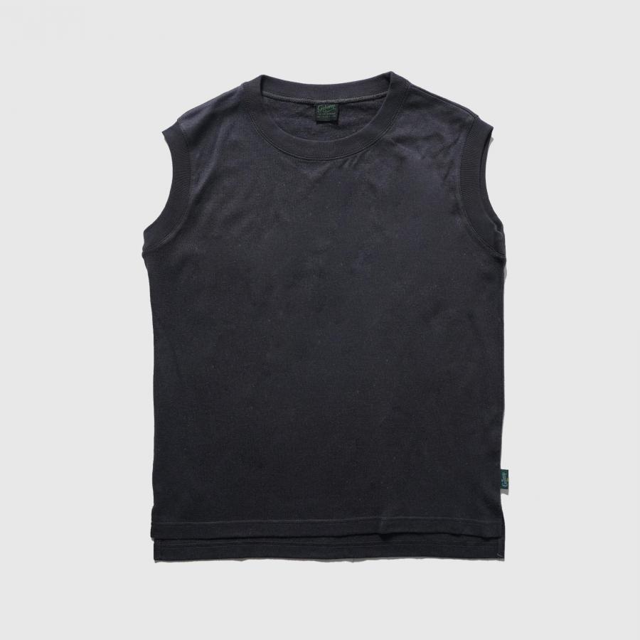 NO SLEEVE SLIT TEE