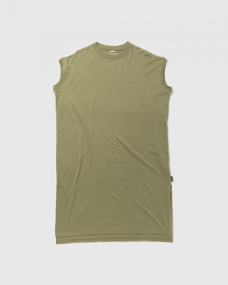 HONEY SLEEVE-LES ONE-PIECE