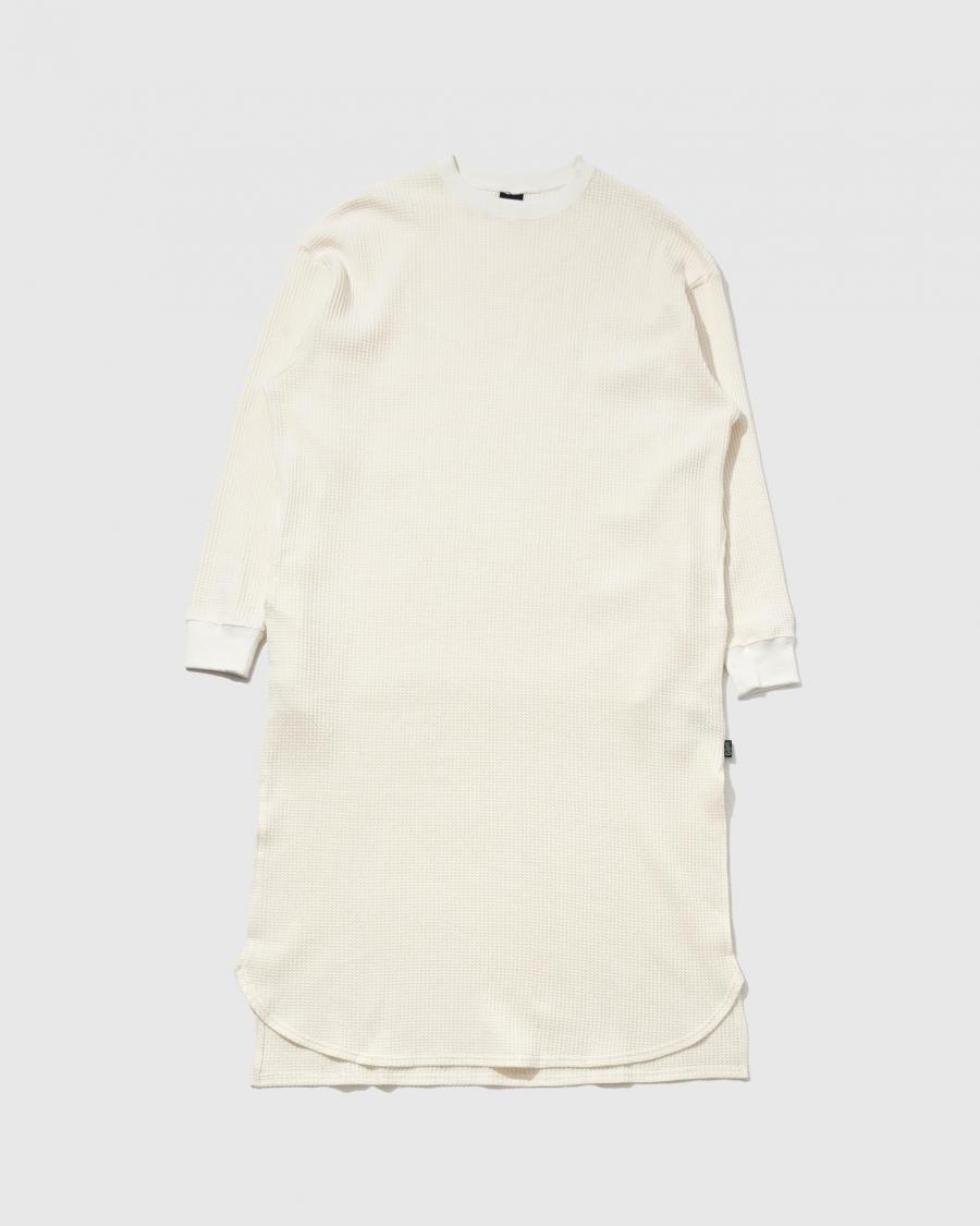 HEMP WAFFLE SLIT ONE PIECE