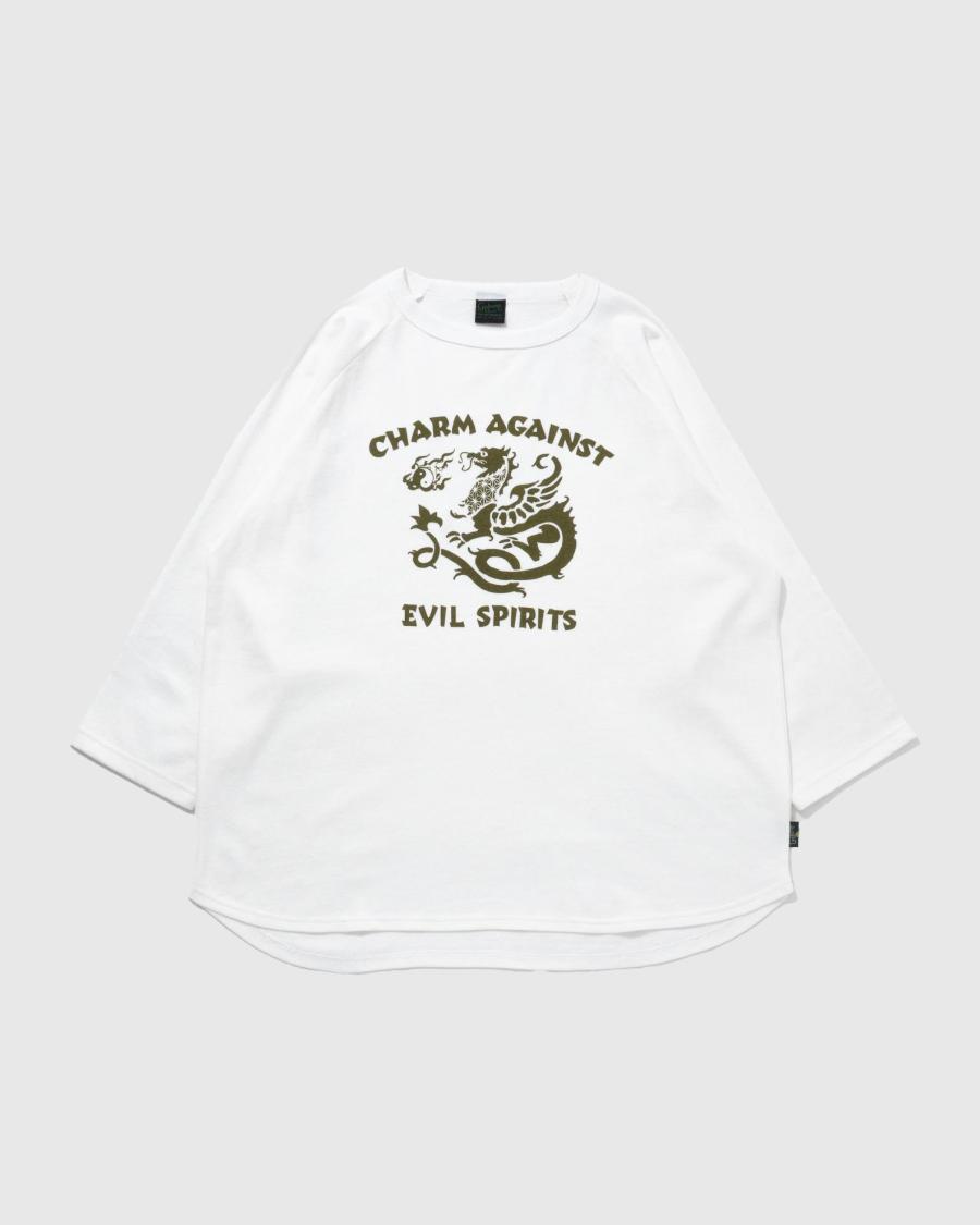 EVIL SPIRITS WIDE BASEBALL TEE