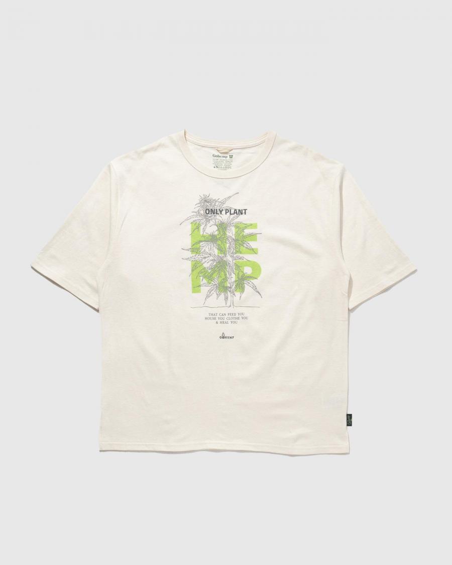 ONLY PLANT HALF SLEEVE WIDE FITS TEE