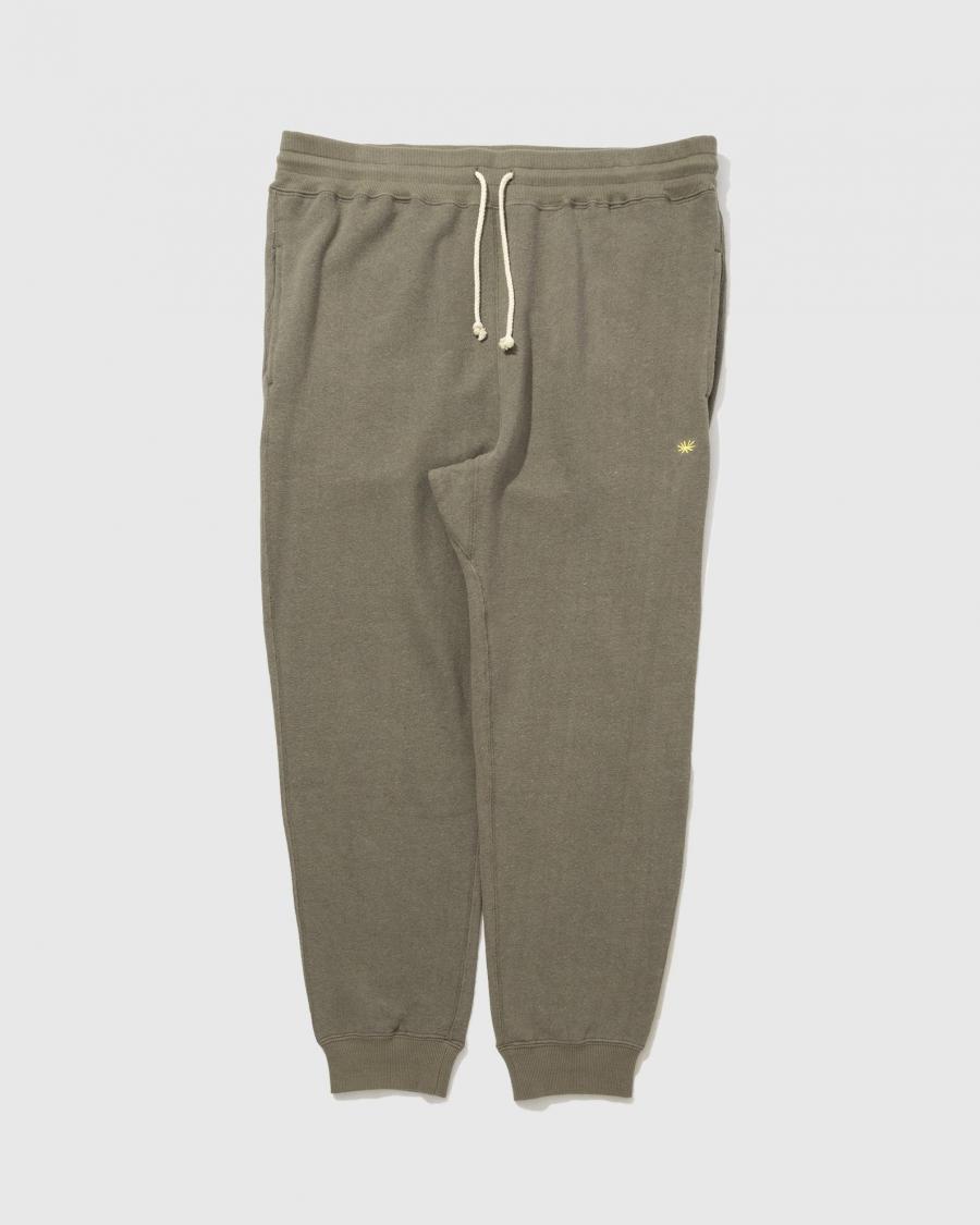 SLIM RIB SWEAT PANTS