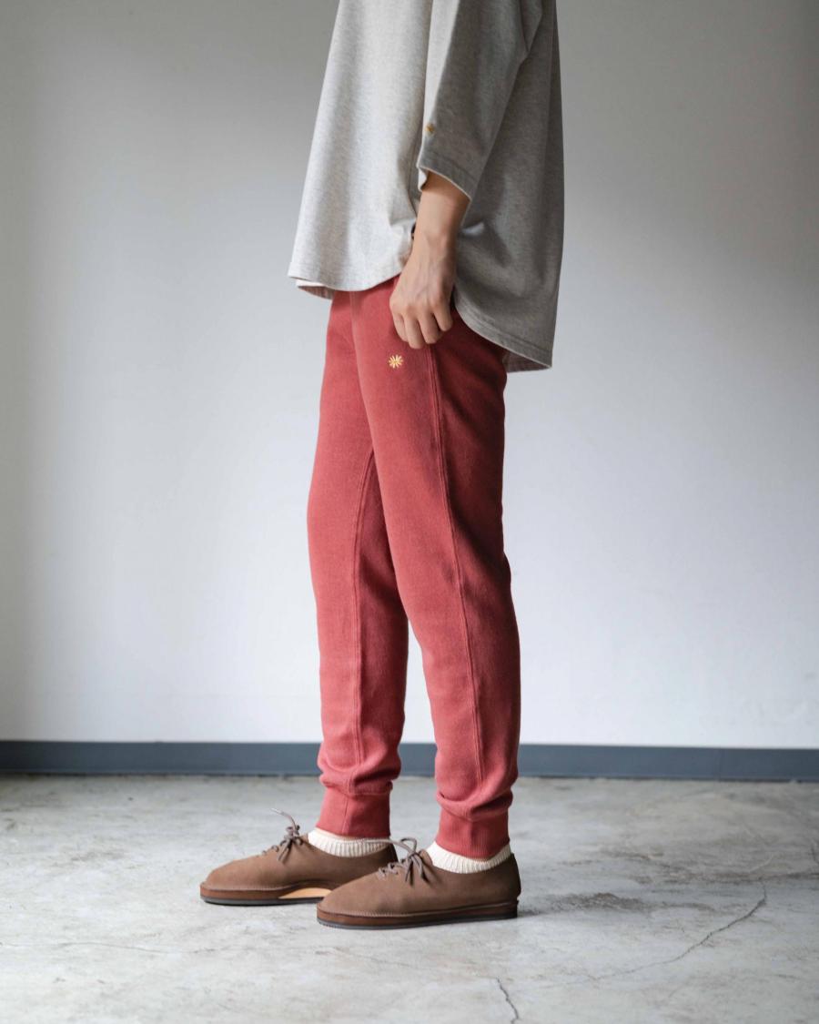 SLIM RIB SWEAT PANTS