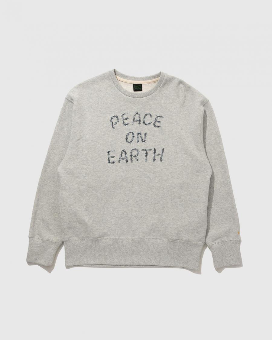 PEACE ON EARTH CREW SWEAT