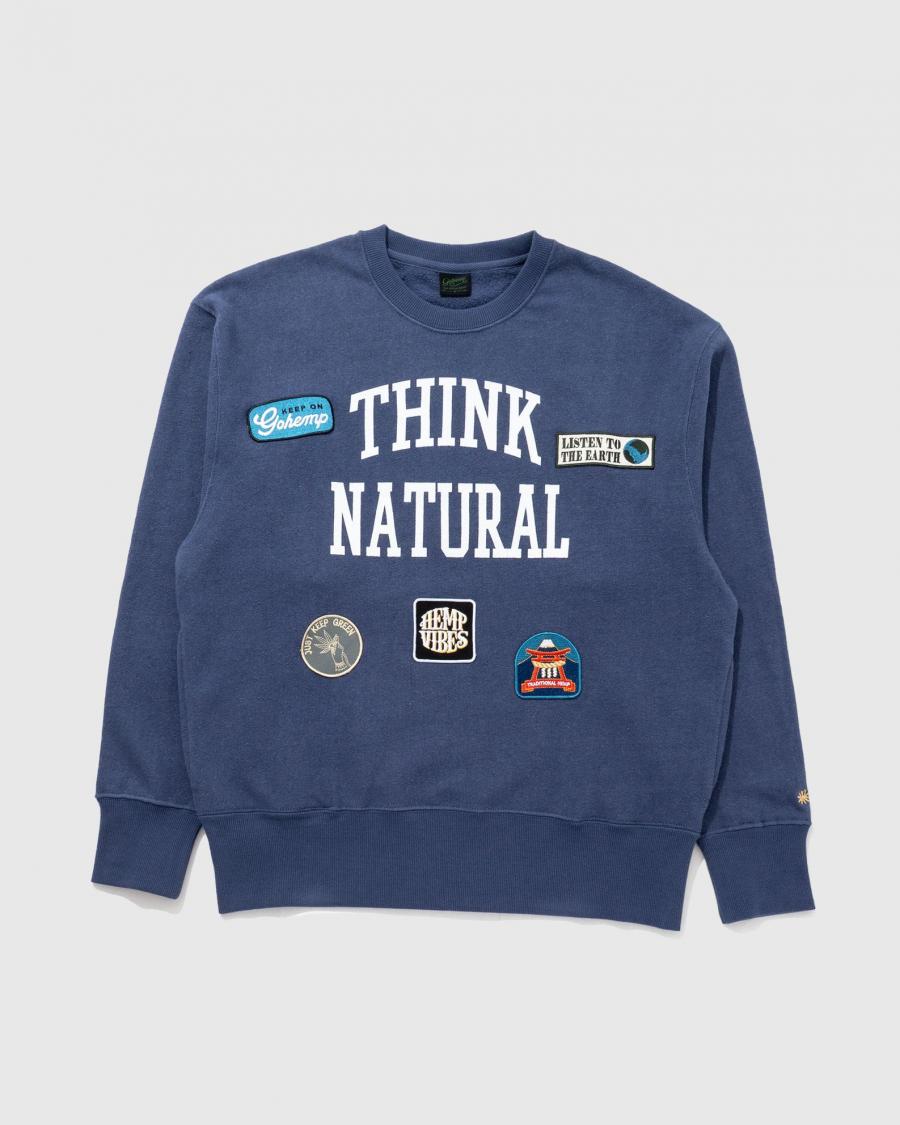 THINK NATURAL CREW SWEAT
