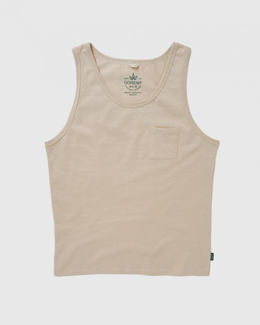 SLIT POCKET TANK TOP