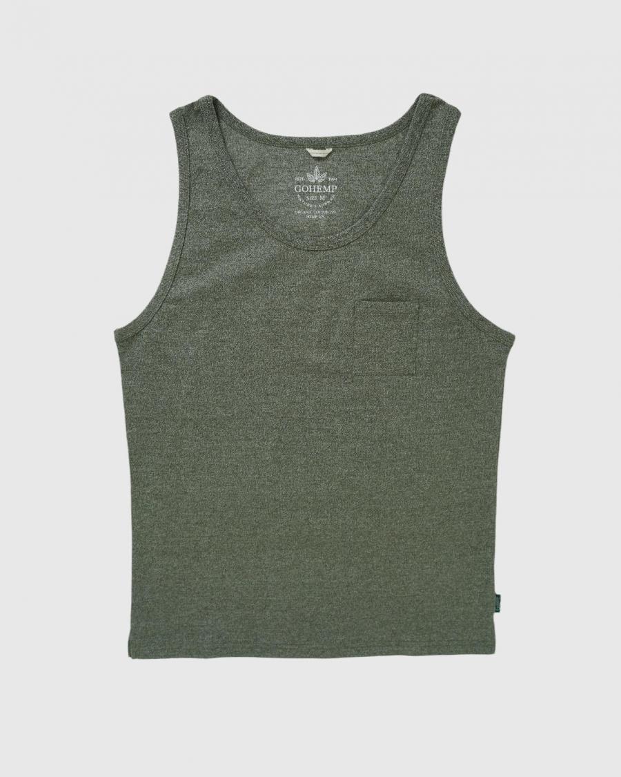 SLIT POCKET TANK TOP