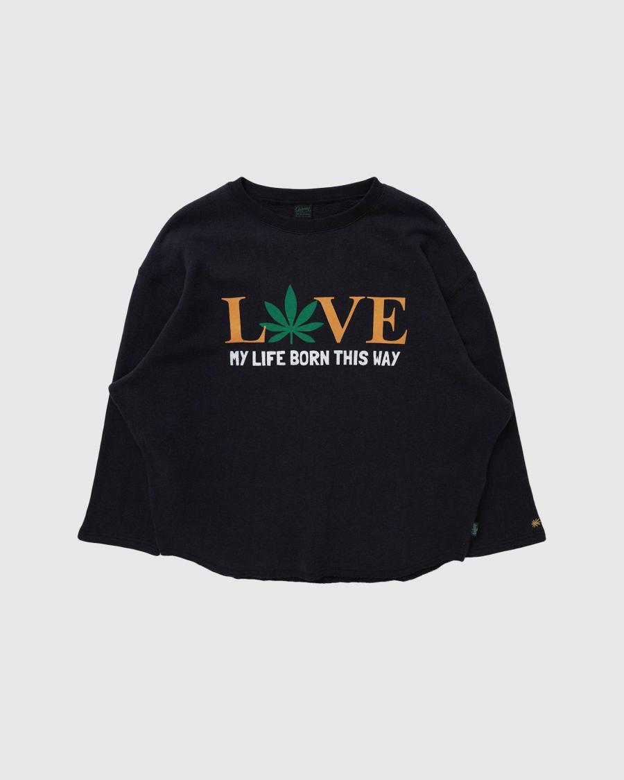 BORN THIS WAY LOOSE ROUND 3/4SL TEE
