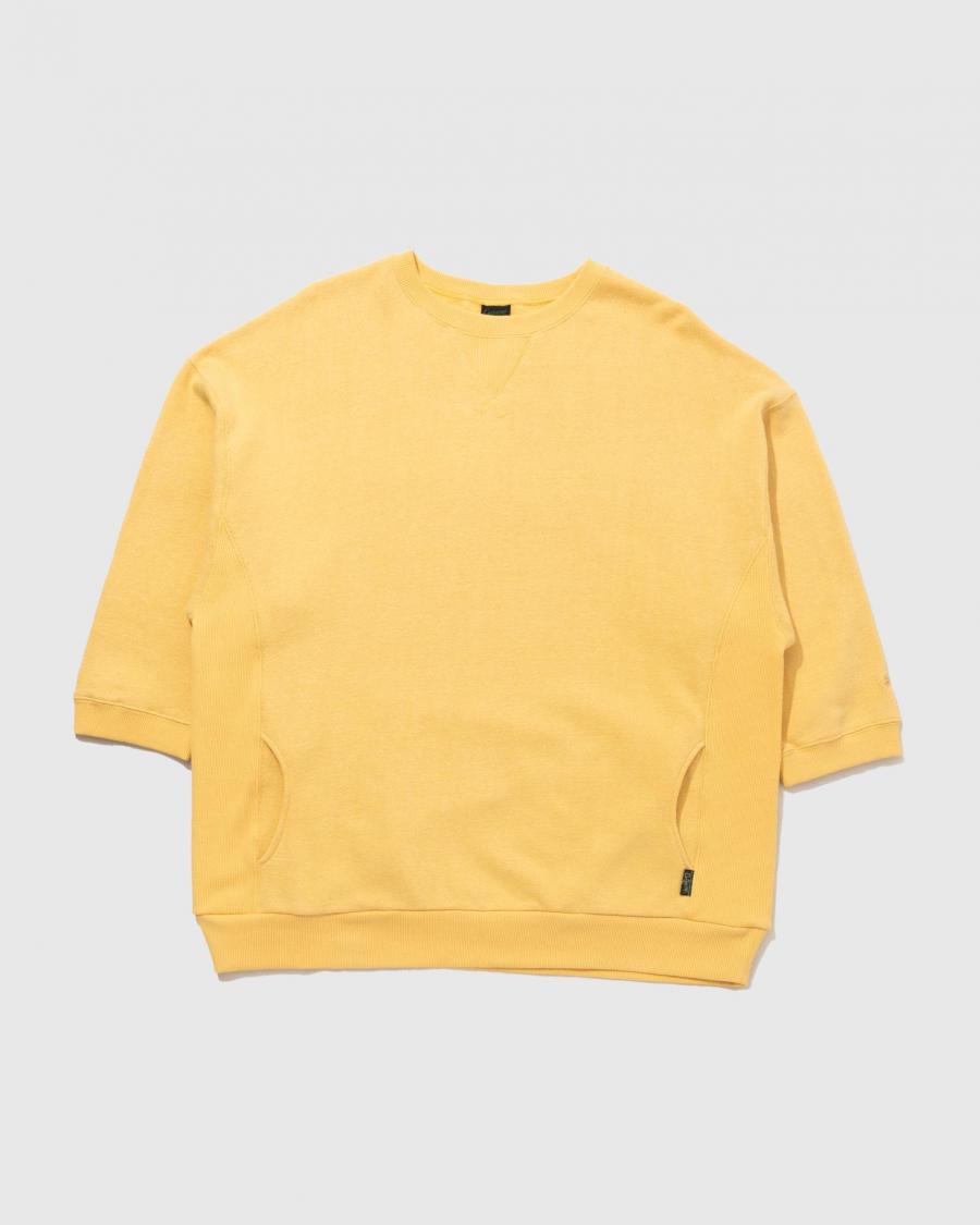 THREE QUARTER SLEEVE CREW