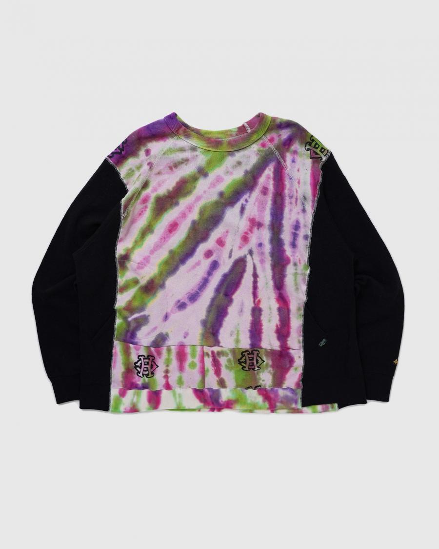 CREW SWEAT - TIE DYE REUSE