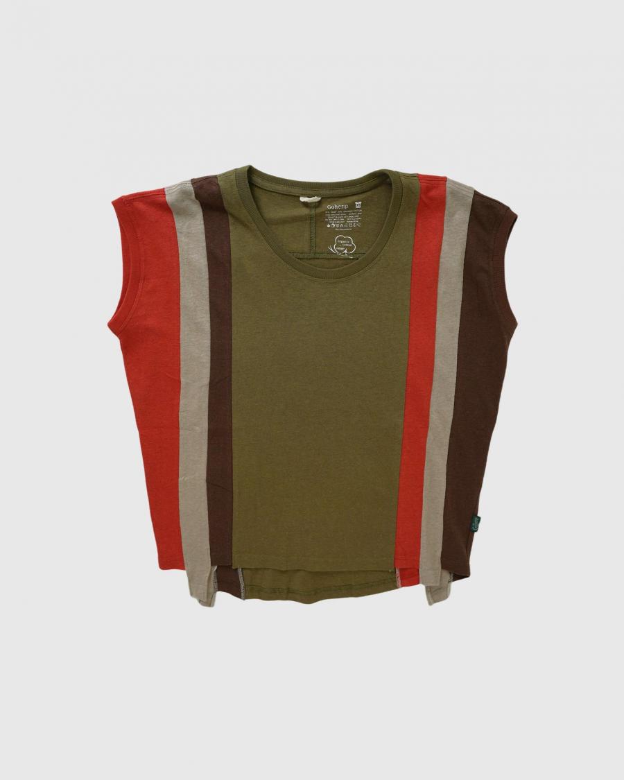 SUNNY ROUND TEE - SOLID REUSE