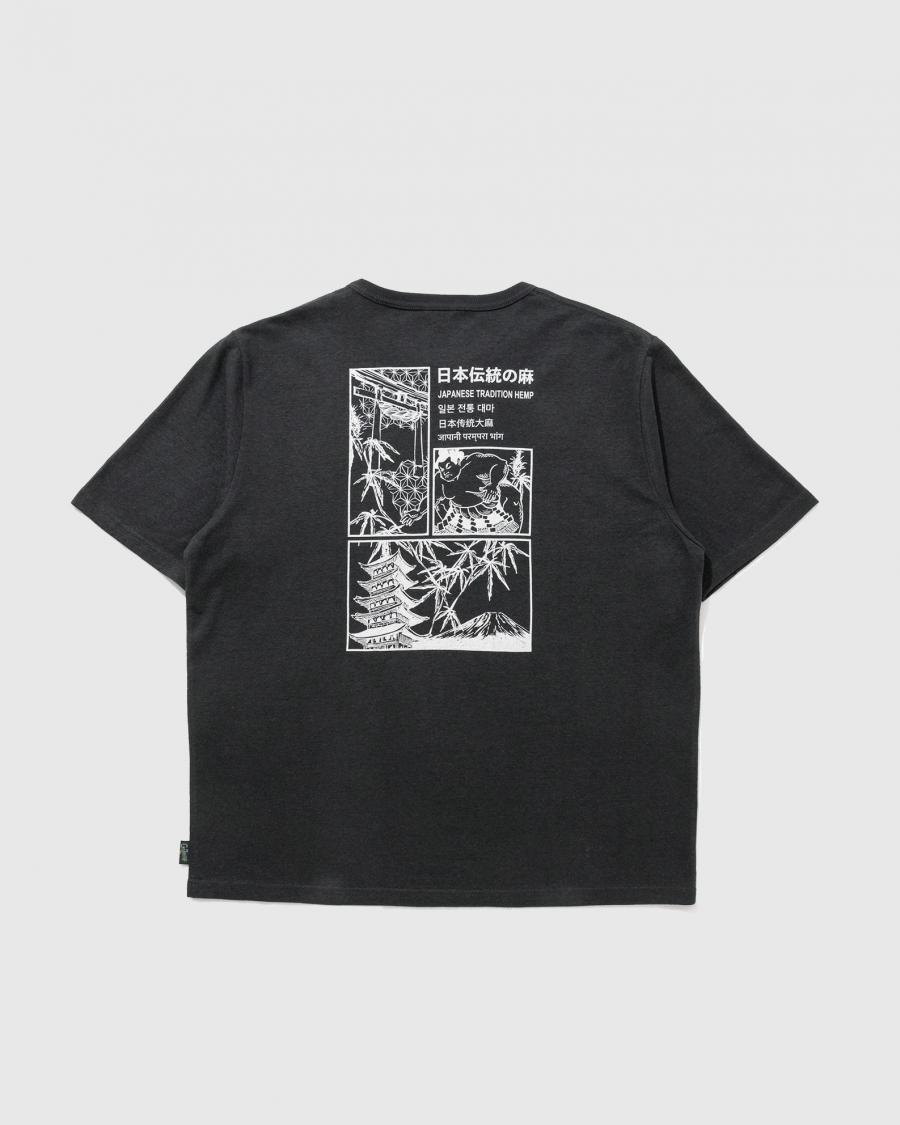 日本伝統大麻 WIDE FITS TEE