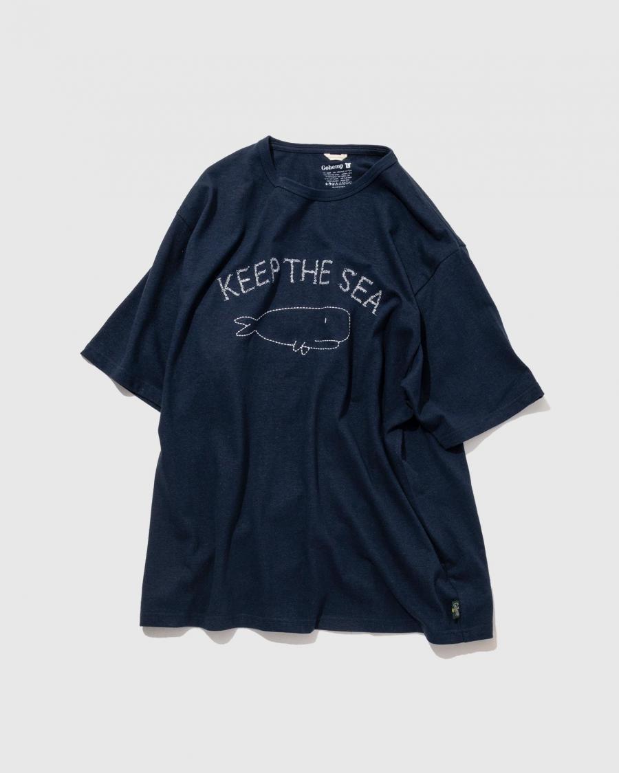 KEEP THE SEA WIDE FITS TEE