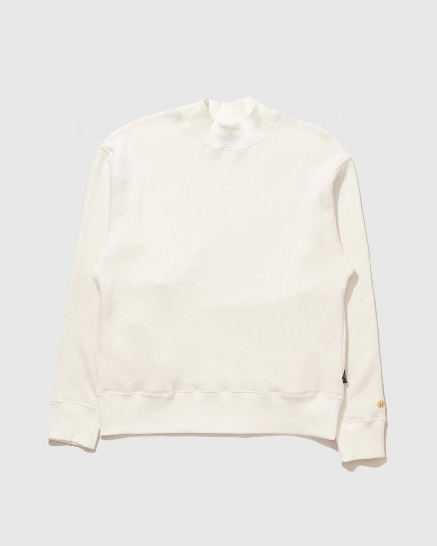 HI RIB NECK SWEAT