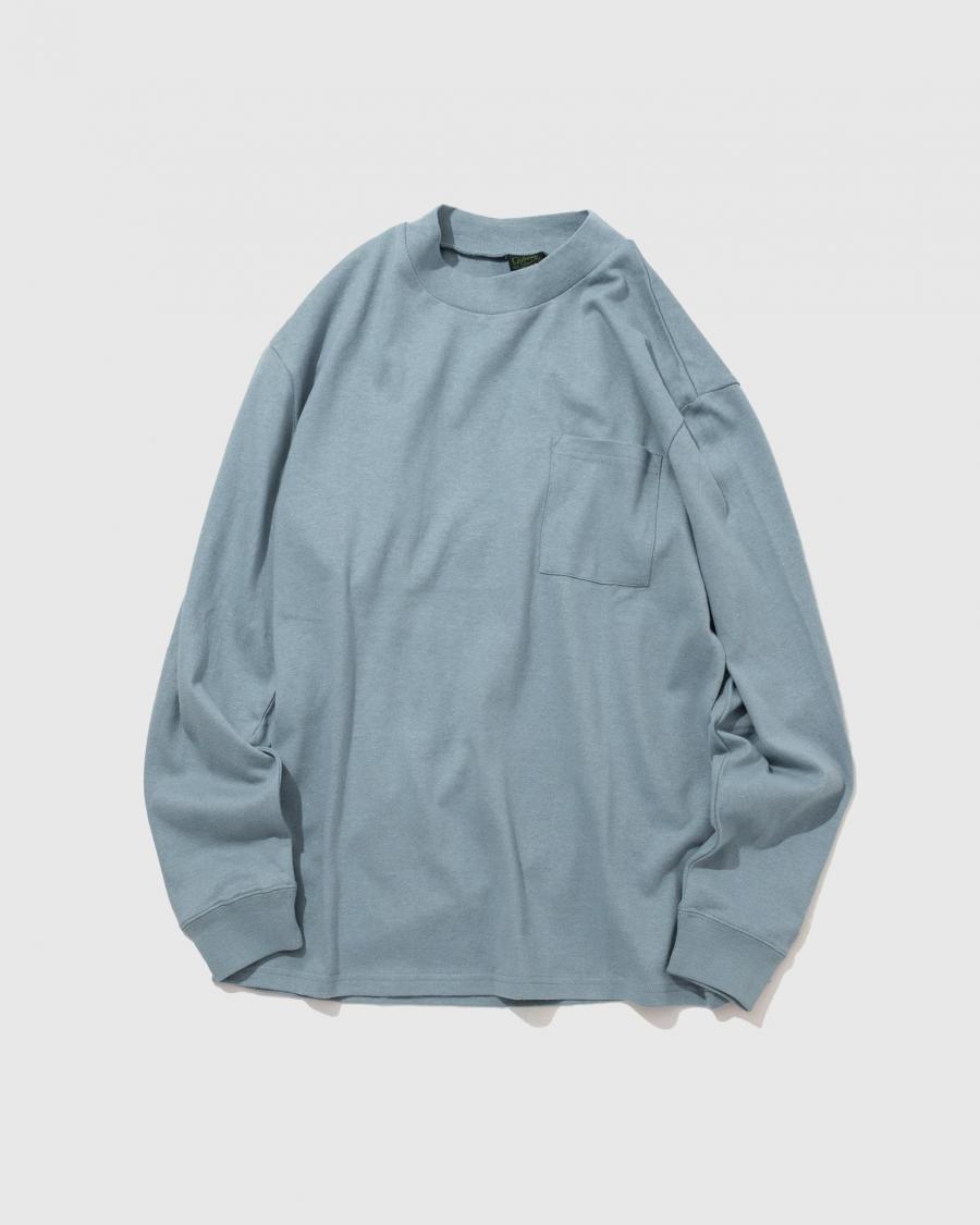 HI NECK L/SL TEE