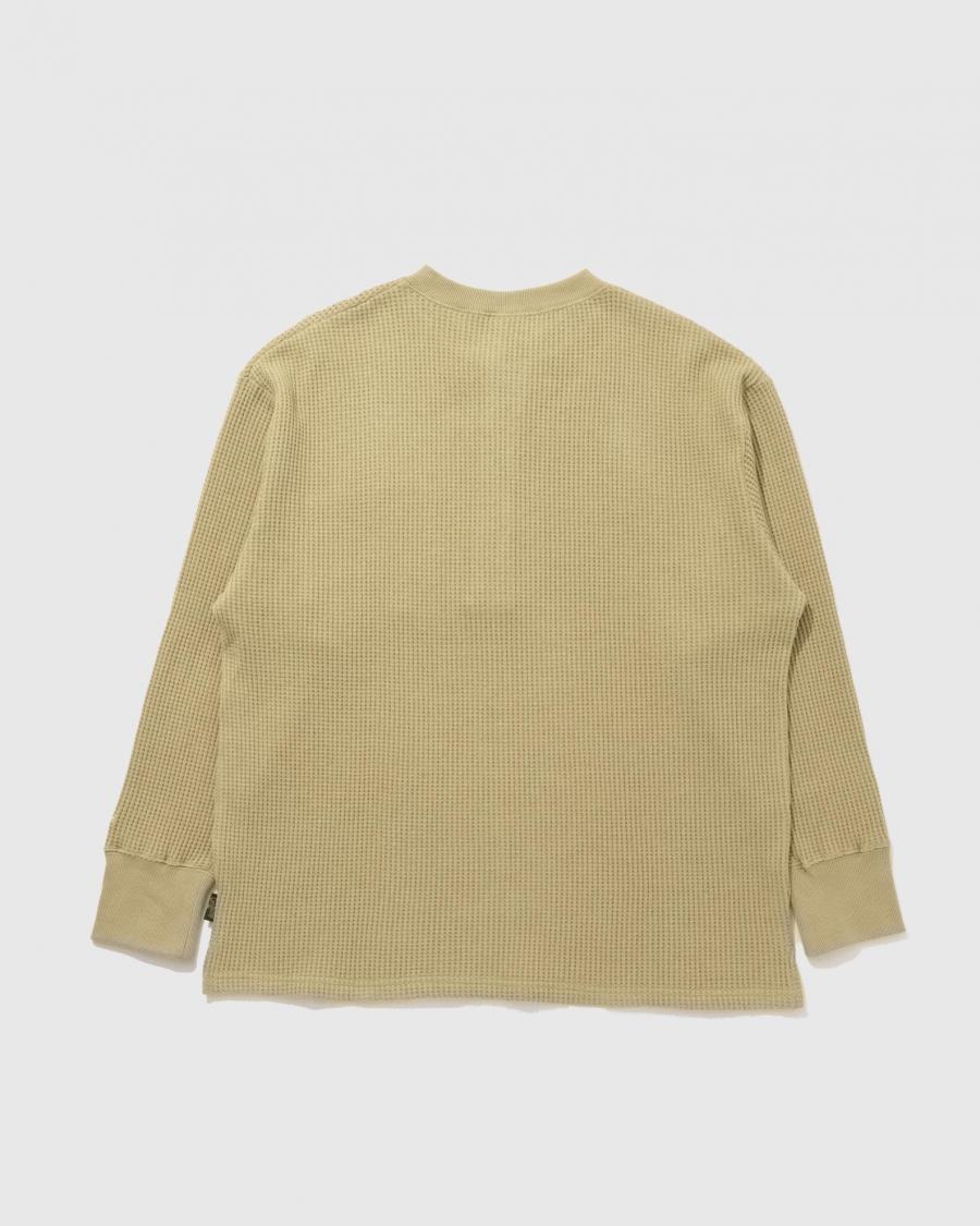 HENLEY 4BTN WAFFLE