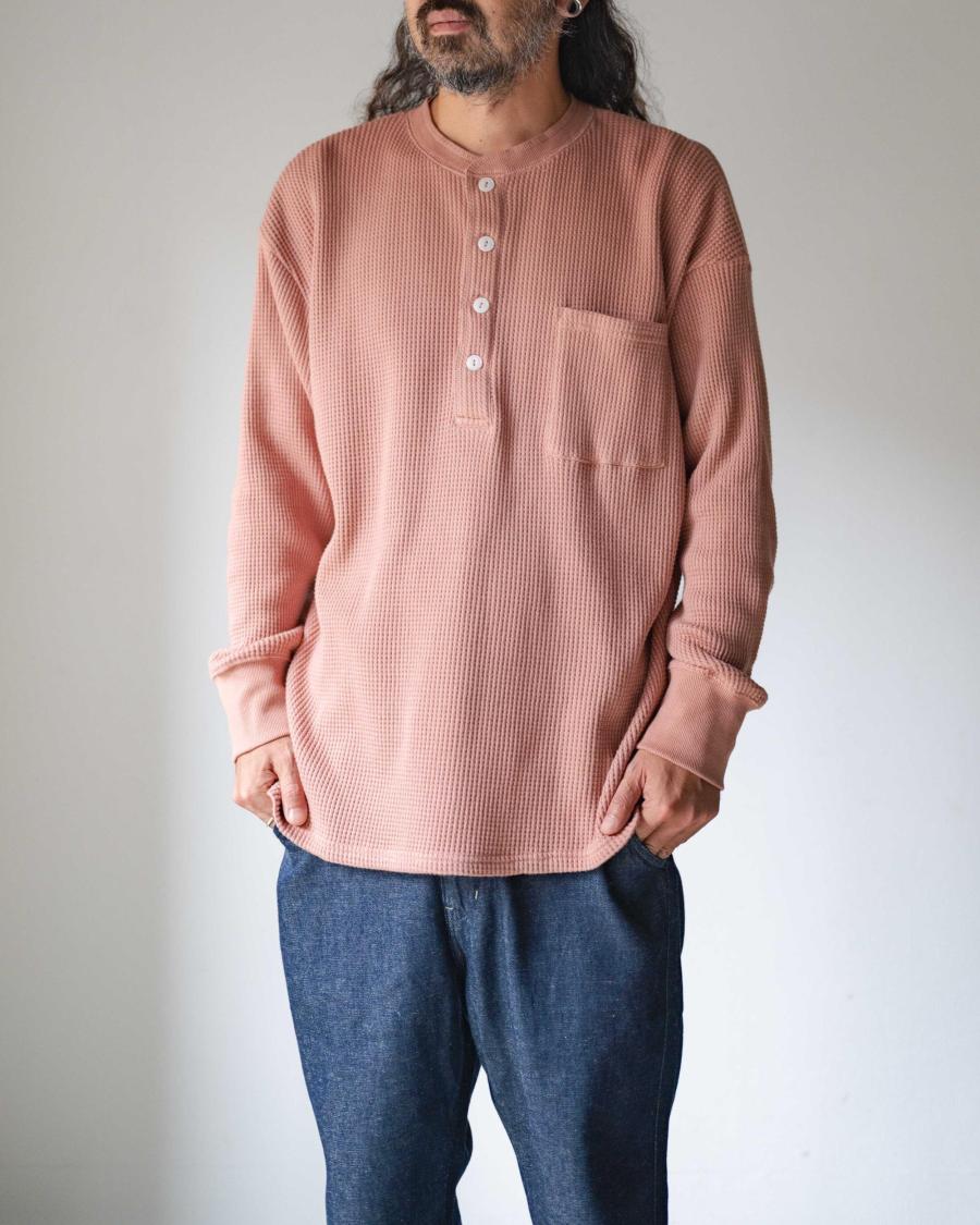 HENLEY 4BTN WAFFLE