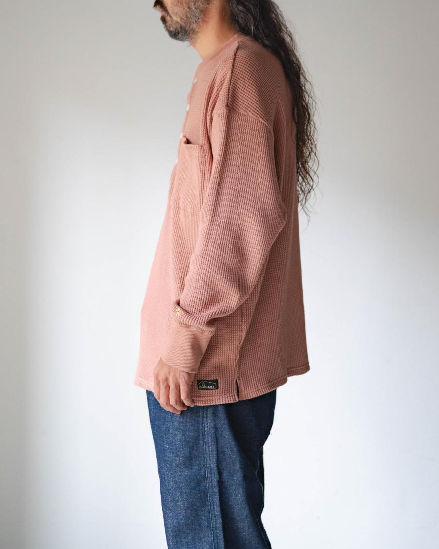 HENLEY 4BTN WAFFLE