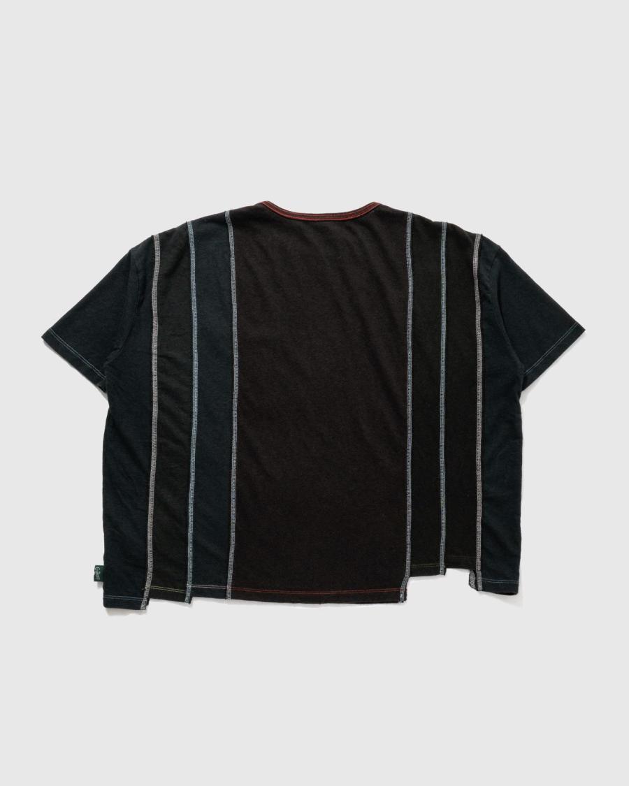 T-SHIRTS - BLACK DYED REUSE