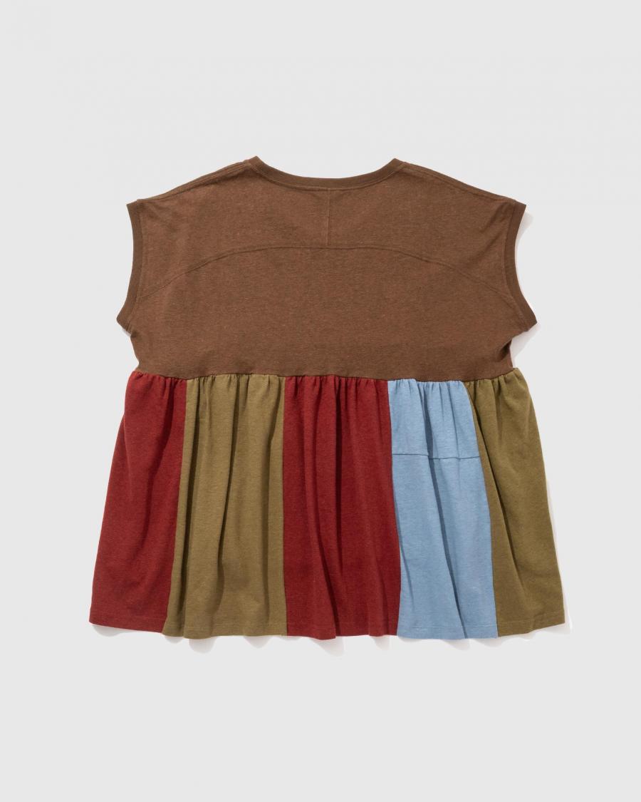 SUNNY ROUND TEE - SOLID REUSE