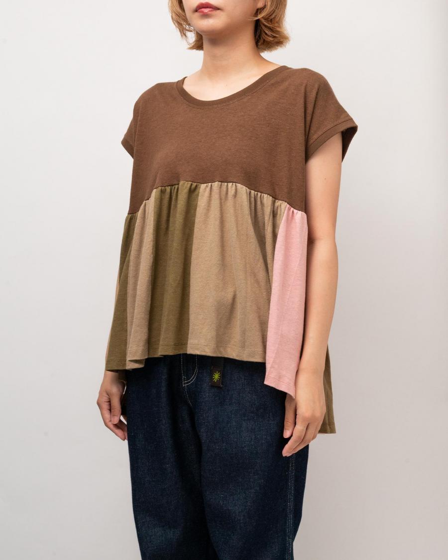 SUNNY ROUND TEE - SOLID REUSE