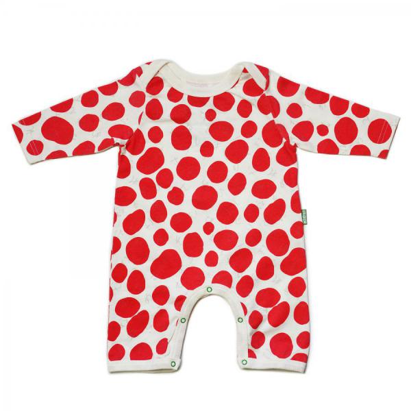 DOT HIRAGANA ROMPERS/GOHEMP×Chocolat