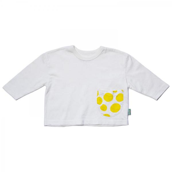 DOT HIRAGANA KIDS WIDE L/SL TEE  / GOHEMP×Chocolat