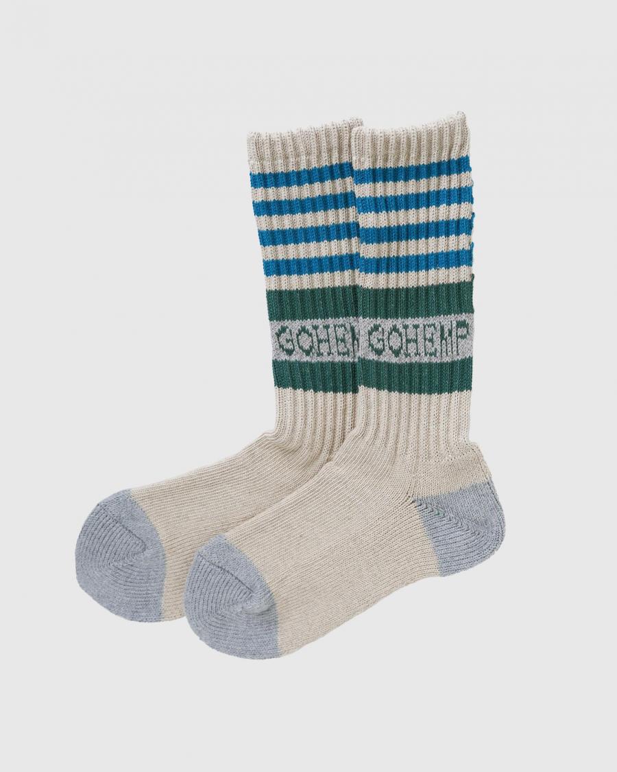 RANDOM LINE PILE CREW SOCKS