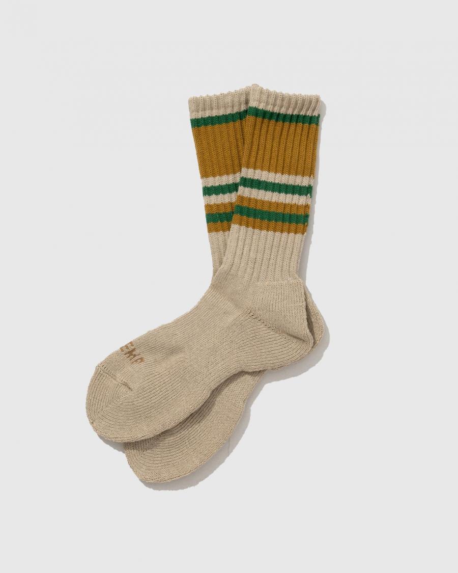 RANDOM LINE PILE CREW SOCKS