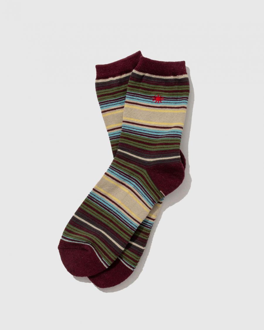 RANDOM BORDER QUARTER SOCKS