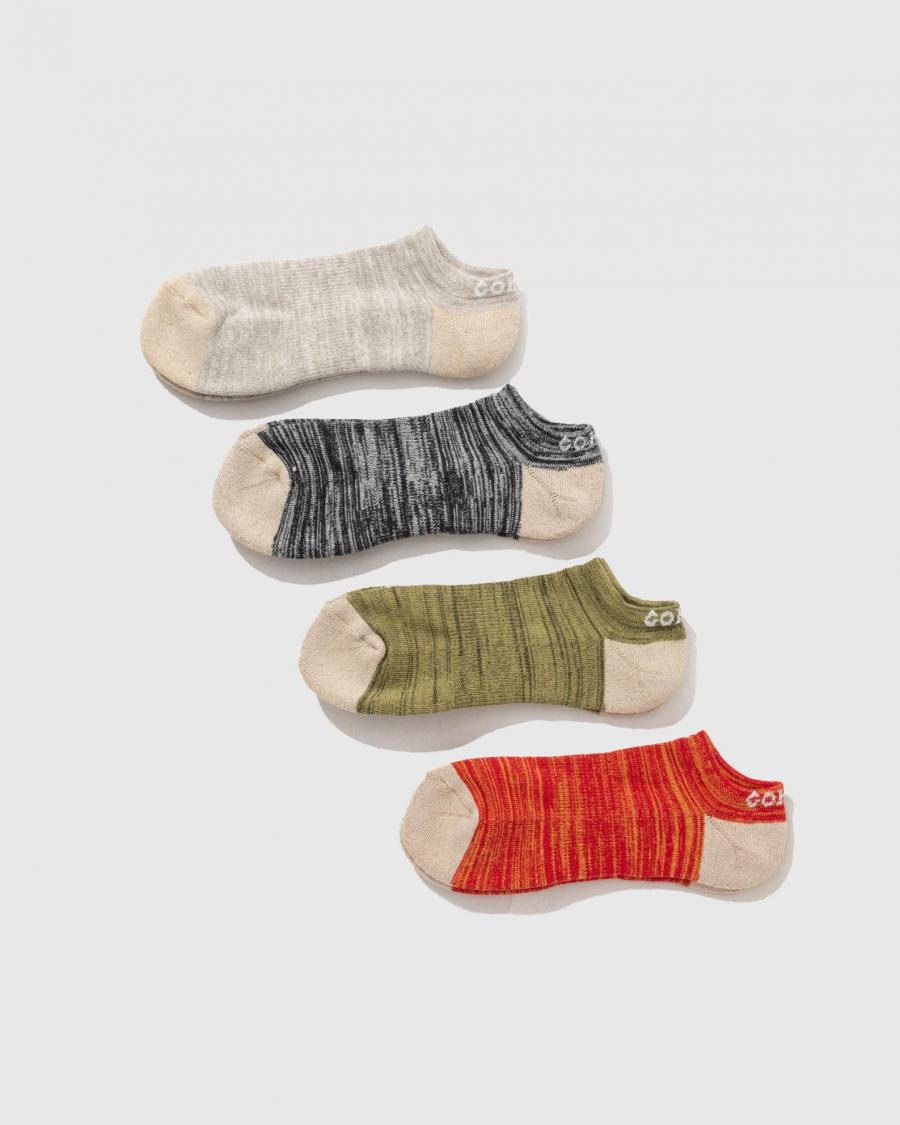 PANEL PILE ANKLE SOCKS