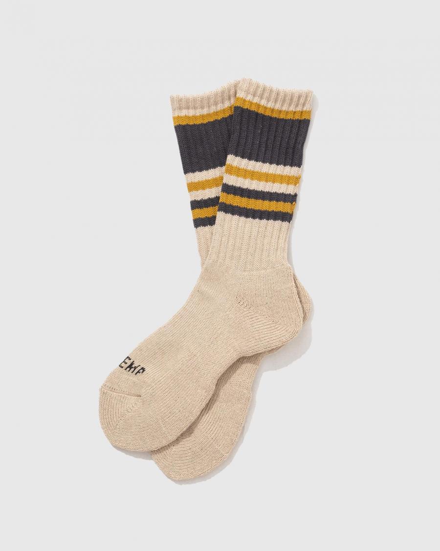 RANDOM LINE PILE CREW SOCKS
